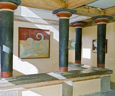 Knossos Palace archeological sighting 
