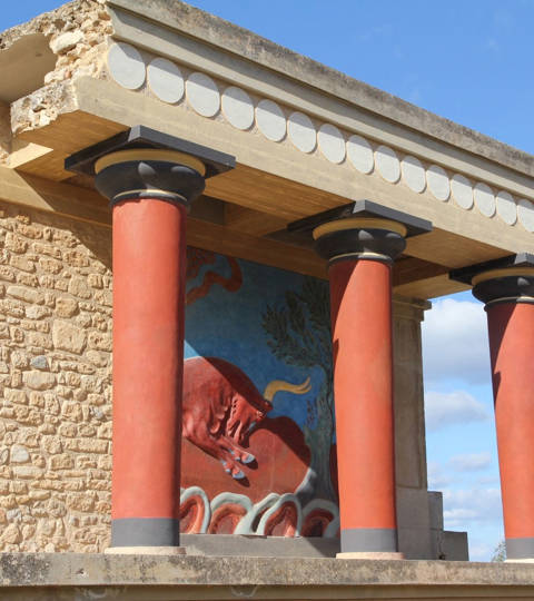 Knossos Palace archeological sighting 