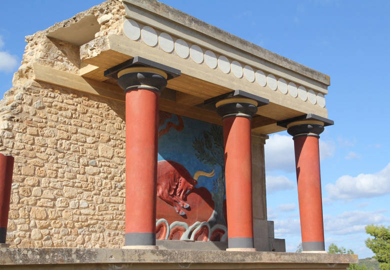 Knossos Palace archeological sighting 