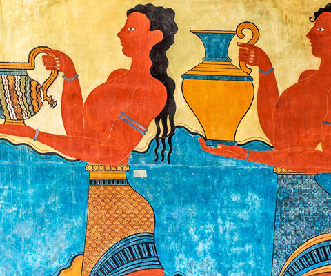 Minoan painting 