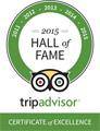 TripAdvisor Hall of fame